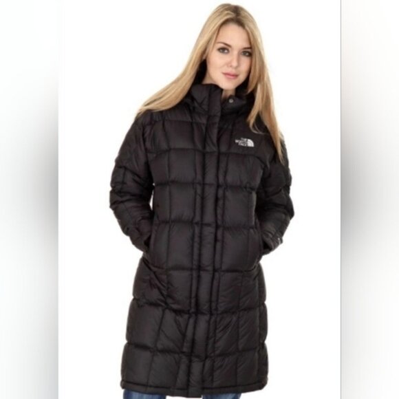 The North Face Women's Metropolis 600 Down Long Parka Puffer Coat Black Large - Picture 13 of 15